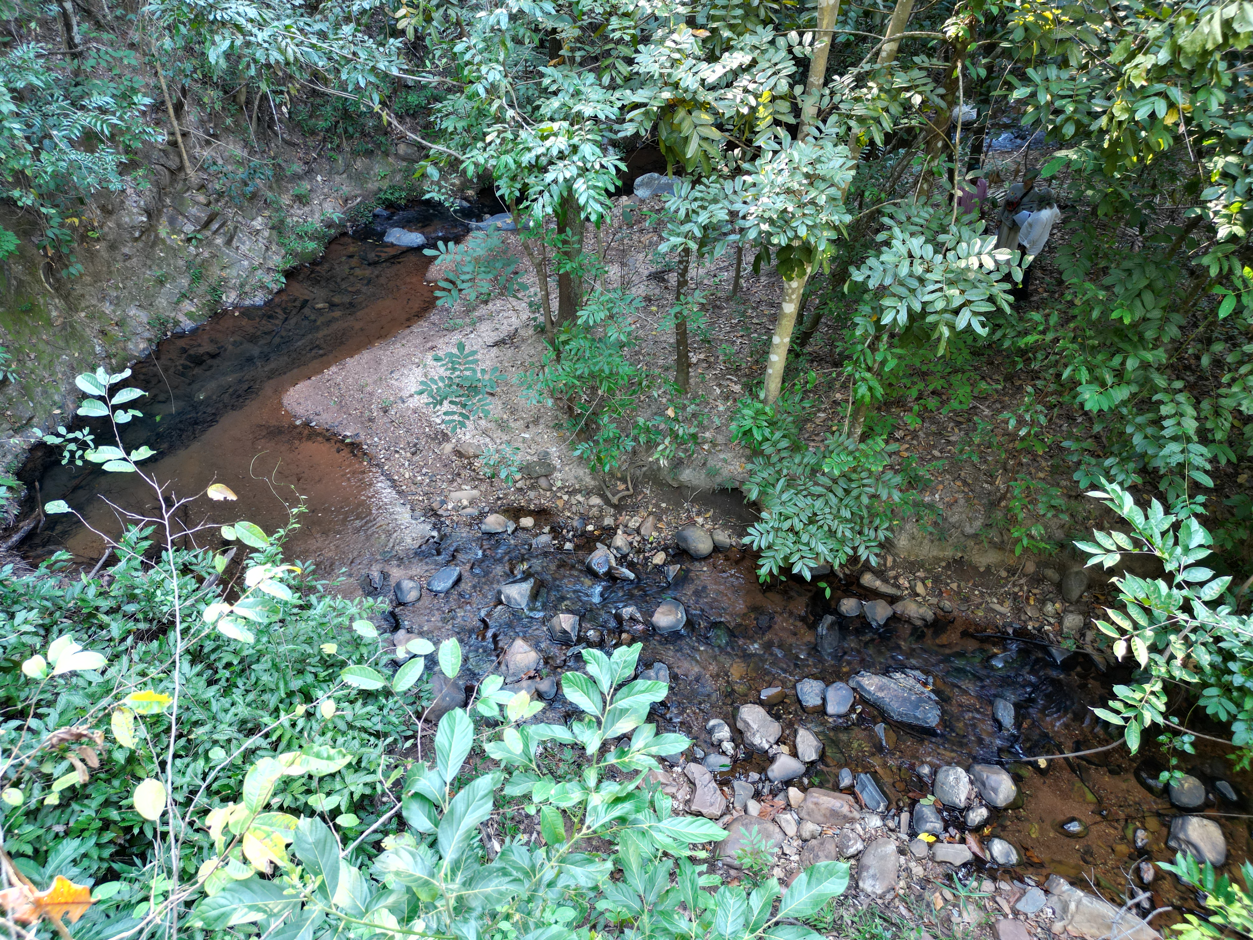 Riacho na jazida Hanuman